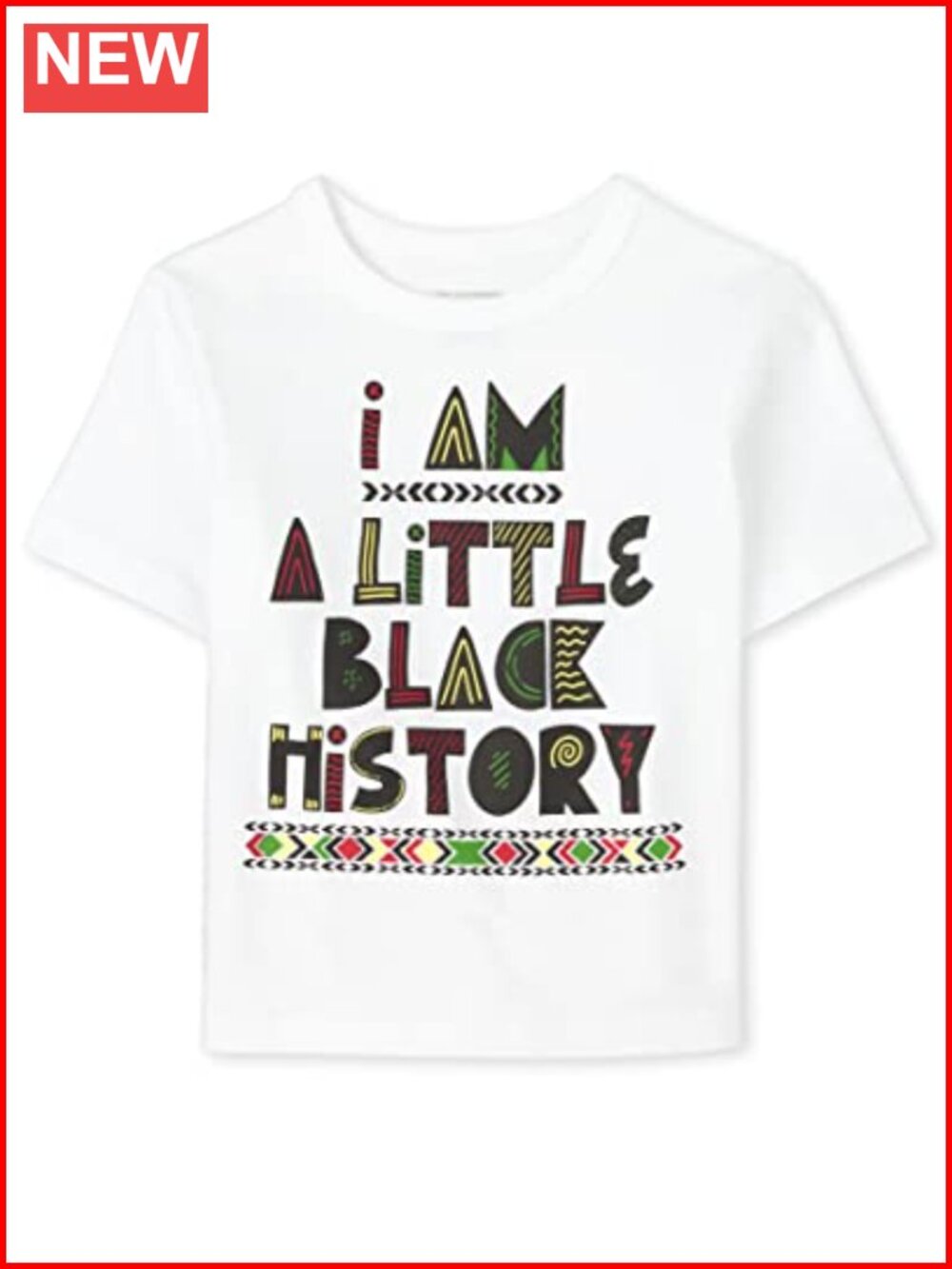 Toddler Boys 100% Cotton Short Sleeve Graphic T-Shirt Crew Neck Tee